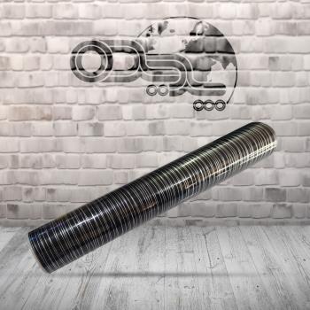 برچسب مشکی براق طرح خط دار 