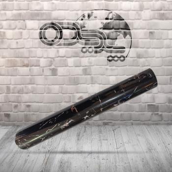 برچسب مشکی رگه دار براق 